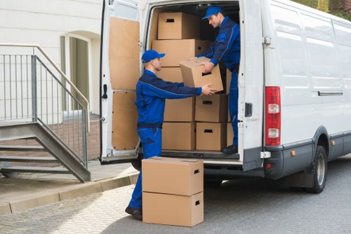 Waste and unwanted items separated for lawful disposal