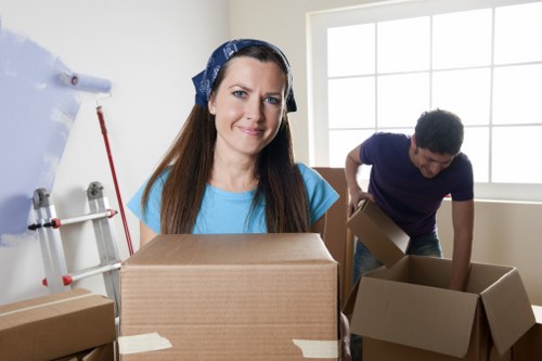 Professional movers completing a smooth relocation with secure and careful delivery