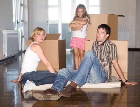 Professional movers handling a commercial relocation in Dundee